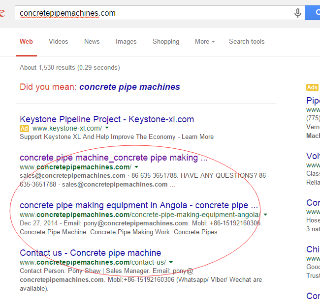 google 表现